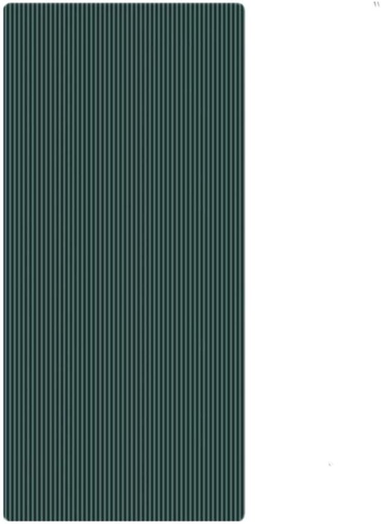 Yogamat Oefenmat - Fitnessmat Pilates - Sporten Thuis - Extra Dikke Demping - 200x61cm - Groen
