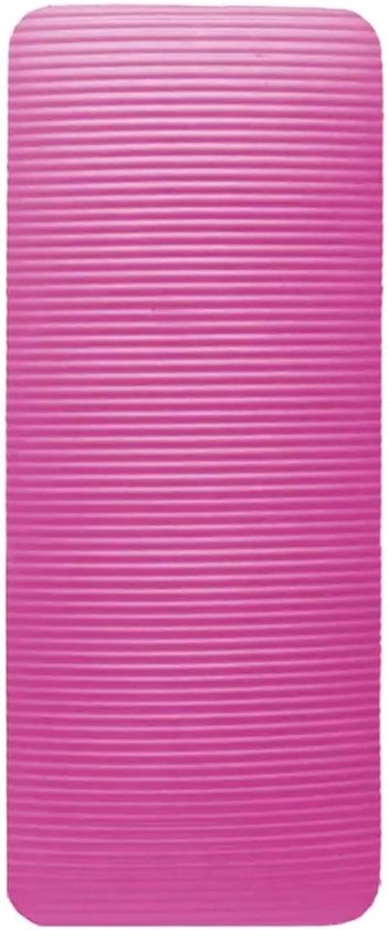 Yogamat - Oefenmat Fitnessmat - Thuis Sporten - Extra Dik Antislip - 60x25cm - Roze