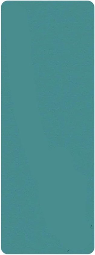Yogamat Opvouwbaar - Reis Fitnessmat - Thuis Sporten - Antislip Oppervlak - 183 x 68 cm - Geel van Yogamat