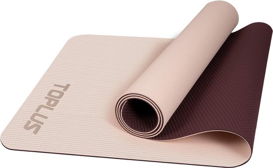 Yogamat Pilates-mat Antislip TPE-gymnastiekmat van Domyos