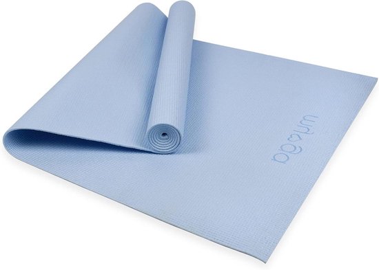 Yogamat - Pilatesmat Fitnessmat - Thuis Sporten - Antislip Ontwerp - 173cm x 61cm - Hemelsblauw