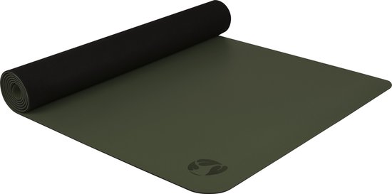 Yogamat - Rubber/PU - Ecoyogi PRO GRIP - Olijf Groen (180 x 65 x 0,42 cm) van Yogamat