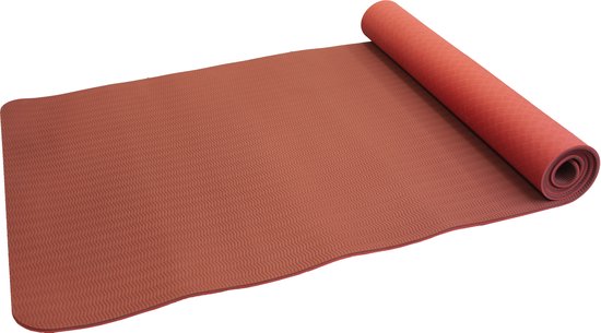 Yogamat - Senz Sports TPE Mat - Rood van Senz Sports