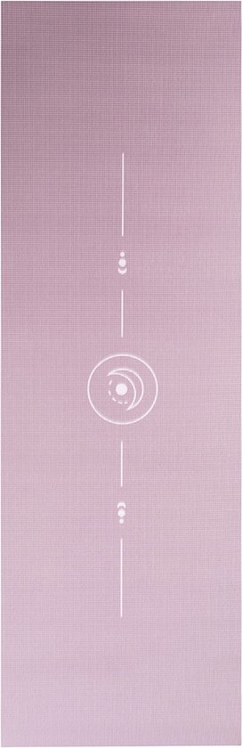 Yogamat sticky extra dik align lavendelpaars - Lotus | 6 mm | fitnessmat | sportmat | pilates mat van Merkloos