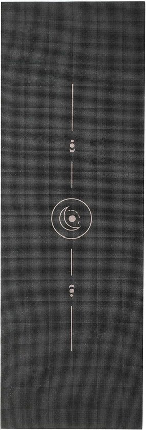 Yogamat sticky extra dik align zwart - Lotus - 6 mm - fitnessmat - sportmat - pilates mat van Yogamat