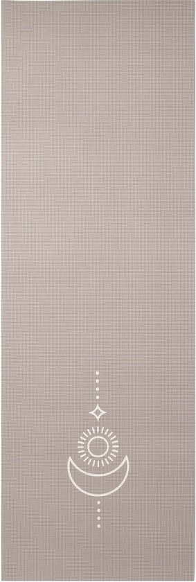 Yogamat sticky extra dik balance taupe - Lotus | 6 mm | fitnessmat | sportmat | pilates mat