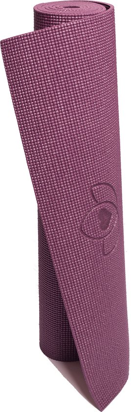 Yogamat sticky extra dik donkerpaars - Lotus | 6 mm | fitnessmat | sportmat | pilates mat van Lotus