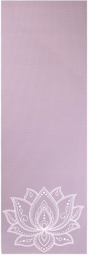Yogamat sticky extra dik lotus lavendelpaars - Lotus | 6 mm | fitnessmat | sportmat | pilates mat van Merkloos