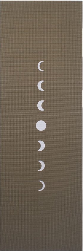 Yogamat sticky extra dik moon donkergroen - Lotus | 6 mm | fitnessmat | sportmat | pilates mat