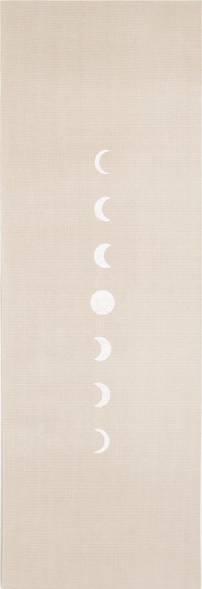 Yogamat sticky extra dik moon sand - Lotus - 6 mm - fitnessmat - sportmat - pilates mat van Yogamat