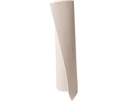 Yogamat sticky extra dik sand - Lotus - 6 mm - fitnessmat - sportmat - pilates mat van Lotus