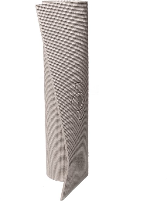 Yogamat sticky extra dik taupe - Lotus - 6 mm van Lotus