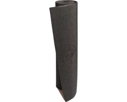 Yogamat sticky extra dik zwart - Lotus - 6 mm - fitnessmat - sportmat - pilates mat van Lotus