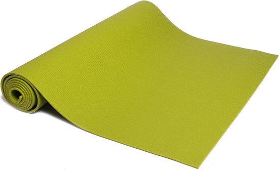 Yogamat studio groen - Lotus - 4,5 mm van Yogamat