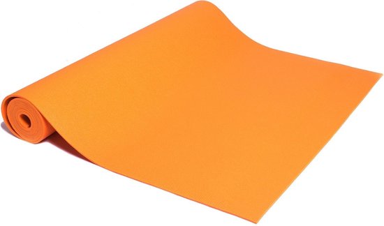 Yogamat studio oranje - Lotus | 4,5 mm van Yogamat