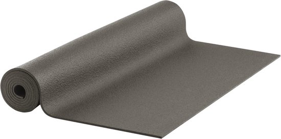 Yogamat Studio PVC - Ecoyogi – 183 x 61 cm – dikte 4,5 mm – Lava Antraciet – Ökotex certificaat van Ecoyogi