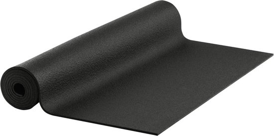 Yogamat Studio PVC - Ecoyogi – 183 x 61 cm – dikte 4,5 mm – zwart – Ökotex certificaat van Ecoyogi