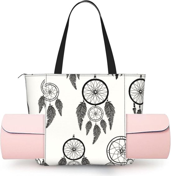 Yogamat Tas - Gym Tas - Sporten en Reizen - Snelle Mat Toegang - 51 x 36 x 13.5 cm van Yogamat