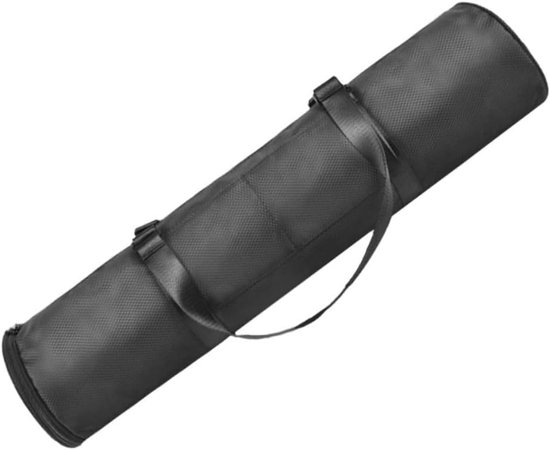 Yogamat Tas - Opbergtas Mat - Sporten en Ontspanning - Waterafstotend Oxford - 70x17CM - Zwart