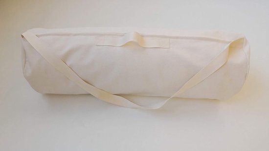 Yogamat Tas - Sporttas Mat - Yoga Beoefenen - Gecontroleerd Biologisch - 75 cm Breed - Wit