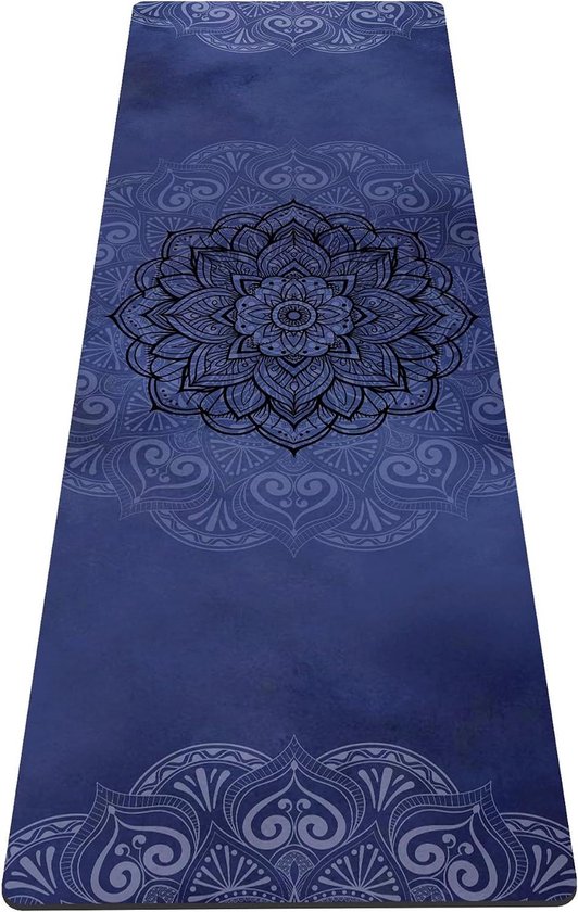 Yogamat TPE - Fitnessmat Oefenmat - Thuis Sporten - Extra Dik Antislip - 183 x 61 cm - ManTuoLuo6 van Yogamat