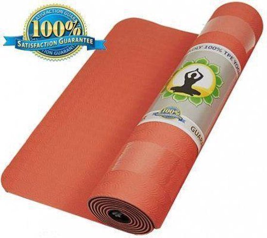 Yogamat TPE geel van Yogamat