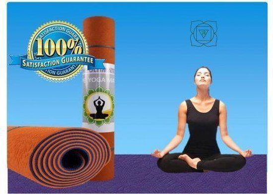 Yogamat TPE oranje