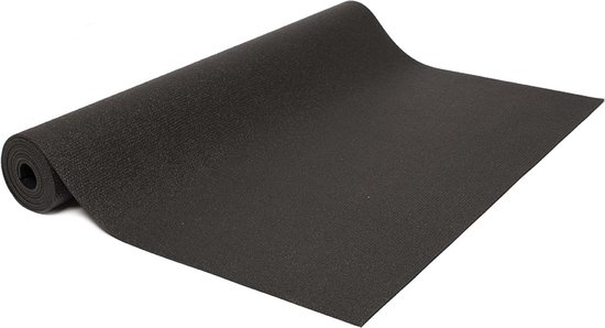 Yogamat travel zwart - Lotus - reis yogamat van Yogamat