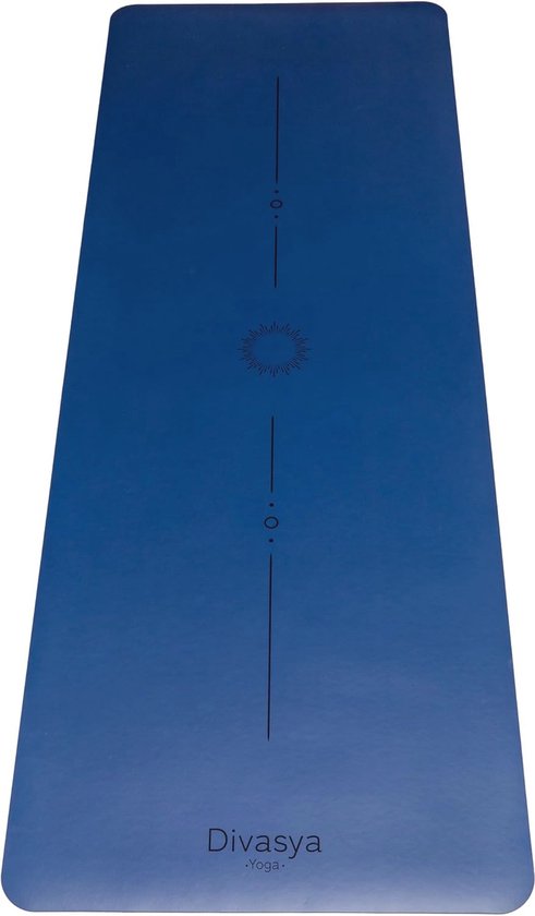 Yogamat voor Extra Grip - Slipvast Natuurrubber, Extra Breed en Lang (185x68x0.45cm) met Schouderband