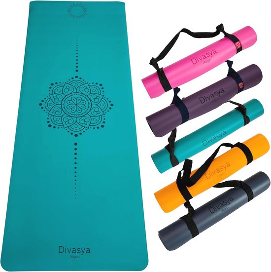 Yogamat voor Professionele Grip en Comfort | Extra Breed en Lang