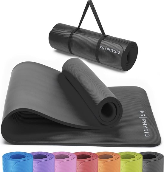 Yogamat voor yoga, pilates en fitness - Antislip, Comfortabel en Hoogwaardige Kwaliteit - 183 x 60 x 1 cm van Yogamat