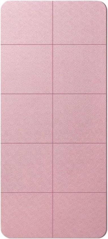 Yogamat Vouwbaar - Pilates Mat - Thuis Sporten - Antislip Oppervlak - 183 x 61 cm - Roze