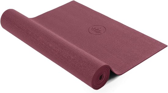 Yogamat XL 5mm dik huidvriendelijk en getest op schadelijke stoffen - voor beginners en gevorderden - professionele mat voor yoga pilates sporttraining Yogamat van Merkloos