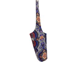 Yogamathouder - Pilates gymtas - Fitness benodigdheden - Met opbergvakken - 08 cm dik - Zwart