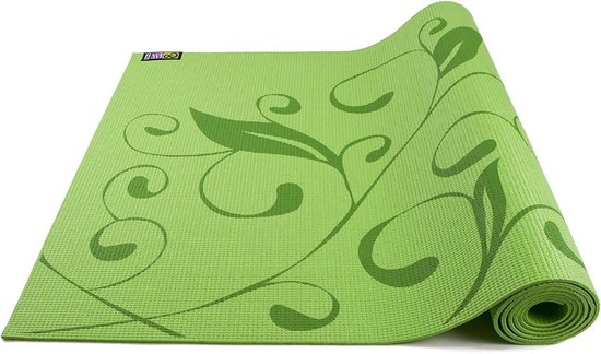 Yogamats - Fitnessmat - Thuis sporten - Antislip oppervlak - 68 x 24 inch - Groen