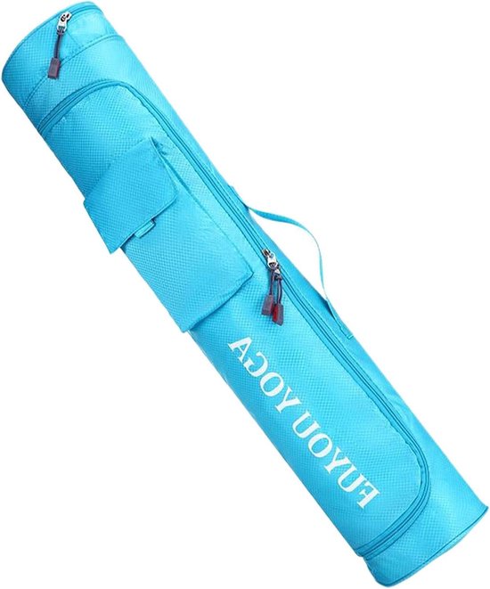 Yogamattas - Sporttas - Naar Yogales - Waterdicht Polyester - Universeel - Blauw