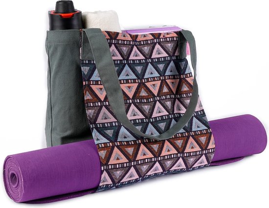 Yogamattas, tas voor dames, yogamat, draagtas voor yoga, pilates of gymnastiek, lichtgewicht, ruim en praktisch Thermikoa van Thermikoa