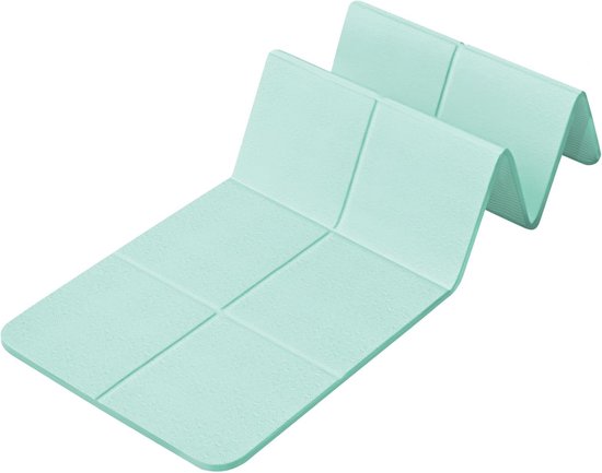 Yogamatten - Trainingsmat - Opvouwbare Yogamat - Gymnastiekmat Pilatesmat - Oefenmat - 183 X 81 X 8 mm - Antislip - Draagbare - Brede - Voor Dames en Heren - Yoga, Stretching, Pilates, Andere Oefeningen, Slaapmat