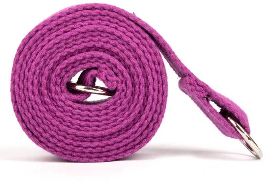 Yogariem en draagriem 2 in 1 - Myga - plum