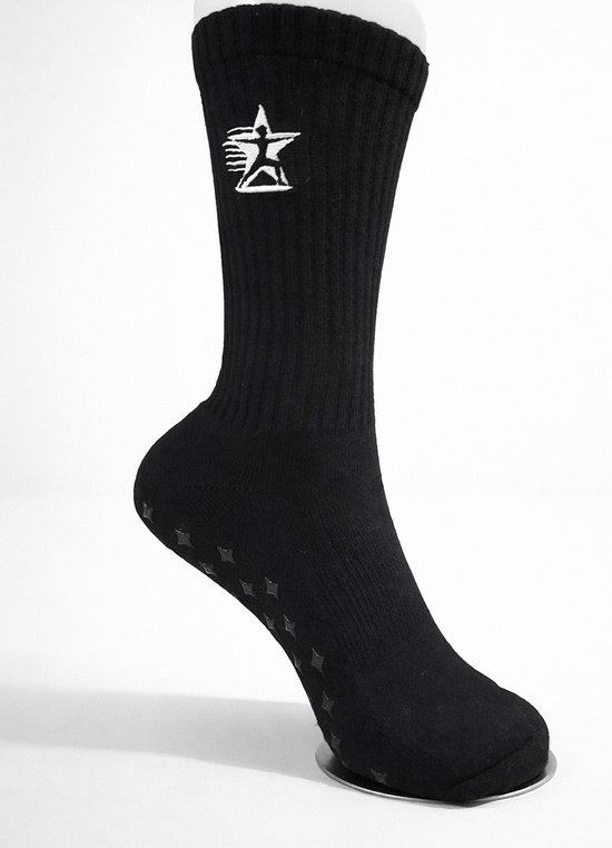 Yogastars reformer pilates Sokken -Deep Carbon van Merkloos