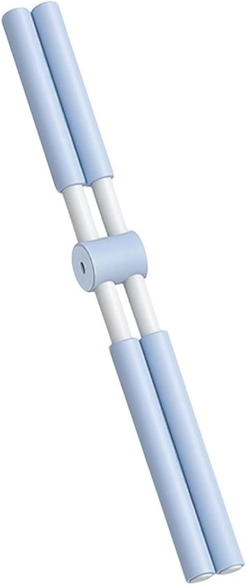 Yogastick Houdingscorrector - Rekstok Pilates - Houding Verbeteren - Antislip Ontwerp - 80 cm - Blauw