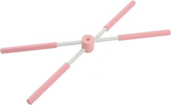 Yogastokken Roestvrijstaal voor Houdingscorrectie Pranayama-stick Rekhulpmiddel voor Vrouwen en Kinderen van Merkloos