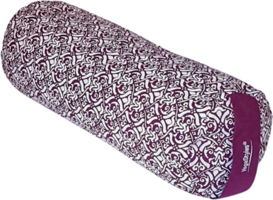 Yogastyles Bolster Design Paars van YogaStyles