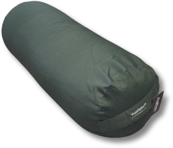 YogaStyles Bolster Olijf Groen XL van YogaStyles