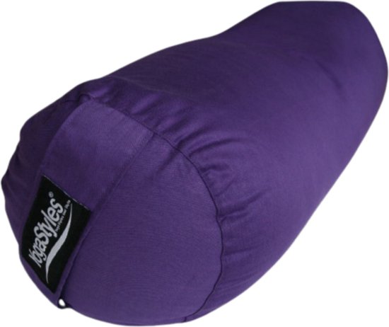 YogaStyles Bolster Paars XL van YogaStyles