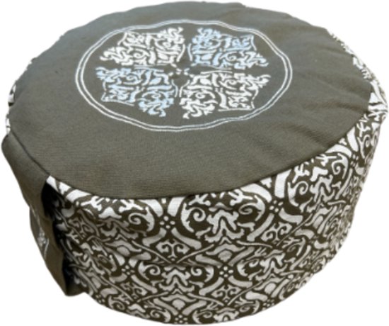 YogaStyles meditatiekussen design grijs van YogaStyles