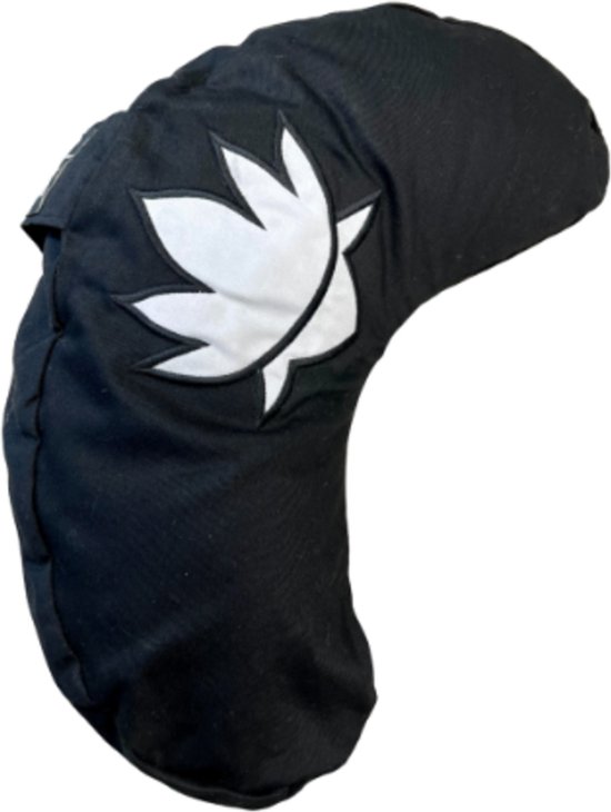 YogaStyles meditatiekussen - halve maan - zwart - lotus - Symbolic van YogaStyles
