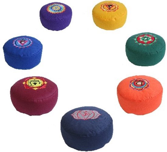 YogaStyles Meditatiekussen Oranje 2de Chakra van YogaStyles