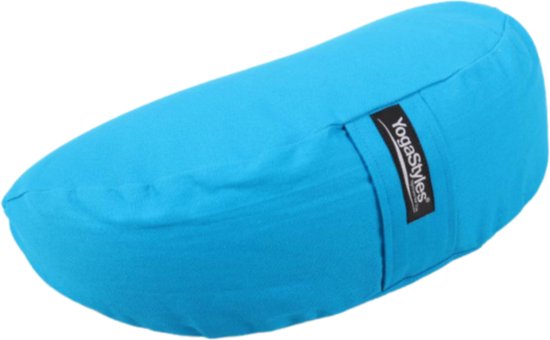 YogaStyles Meditatiekussen Organic Moon Turquoise van YogaStyles