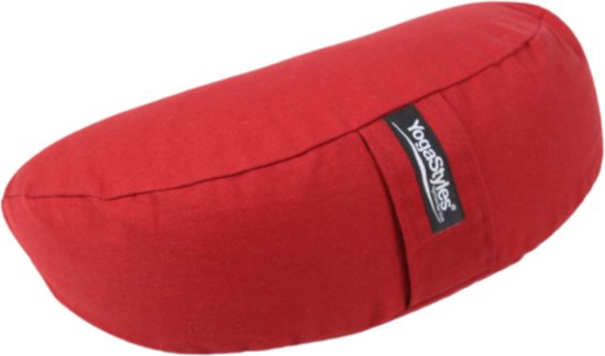 YogaStyles Meditatiekussen Pro-Moon terra rood van YogaStyles